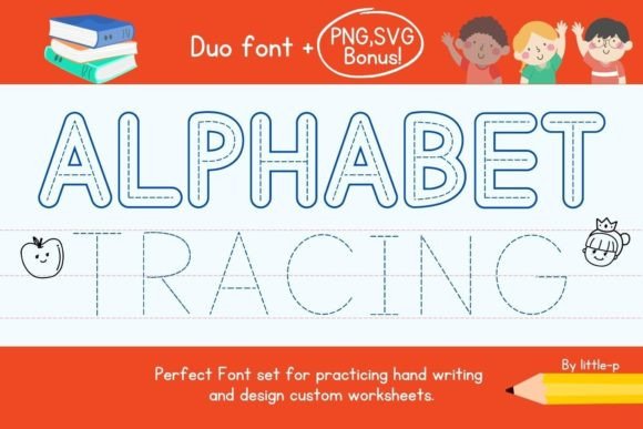 Alphabet Tracing: A Font That Builds Foundational Skills