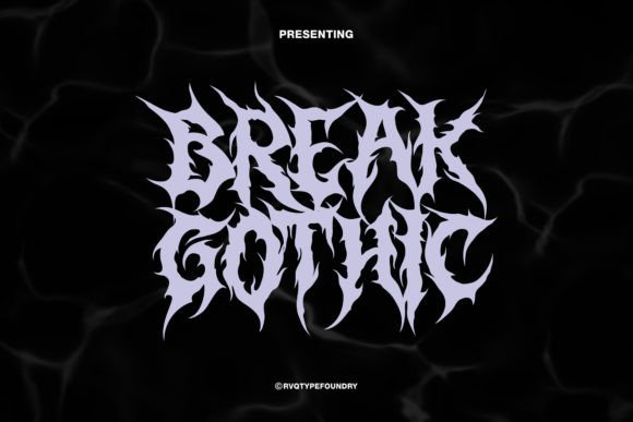 Break Gothic: Unleashing Raw Power in Your Design Projects