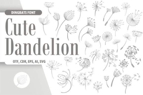 Cute Dandelion: The Font That Whispers Instead of Shouts