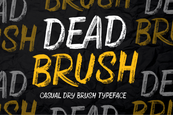 Dead Brush: The Handwritten Font with Timeless Character
