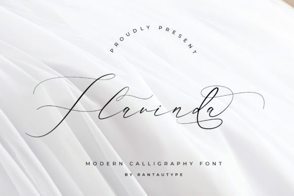 Flavinda: The Handwritten Font That Feels Like a Personal Touch