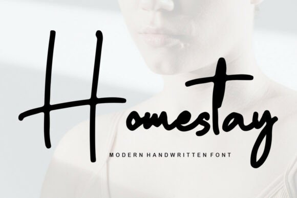 Homestay: A Script Font for Elegant Branding