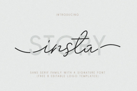 Insta Story Duo: A Font Pairing for Modern Brand Voices