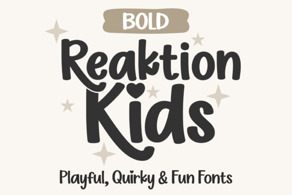 Reaktion Kids Bold: Playful Typography for Creative Projects