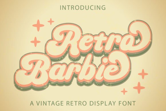Retro Barbie: A Handwritten Font for Vintage Charm