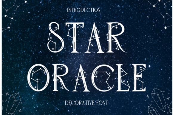 Star Oracle: A Celestial Typeface for Mystical Branding