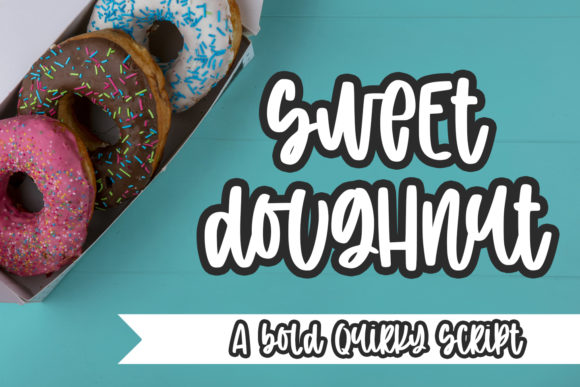 Sweet Doughnut: The Handwritten Font for Joyful Designs